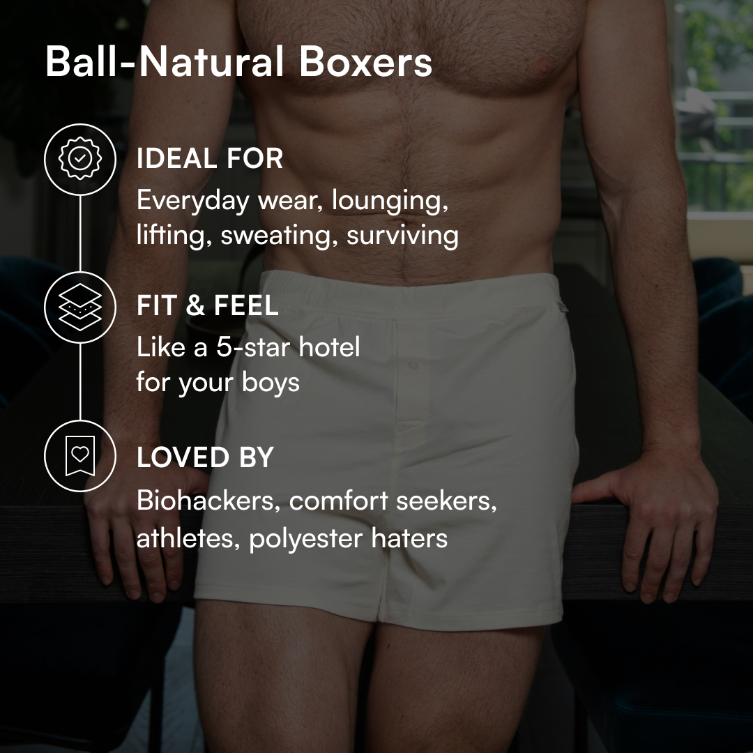 Organic Cotton BALL-NATURAL™ Boxer