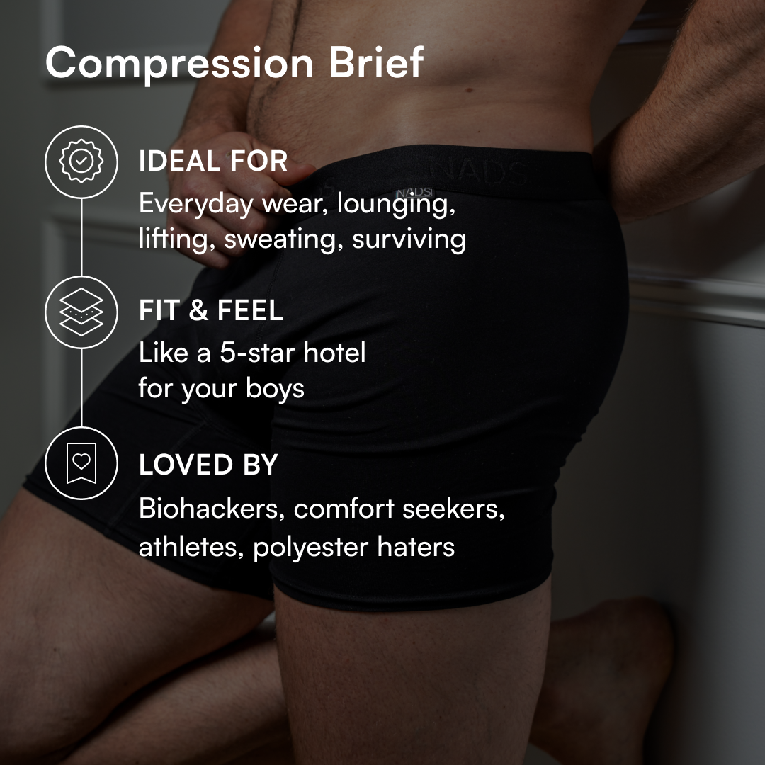 Organic Cotton Compression Boxer Brief