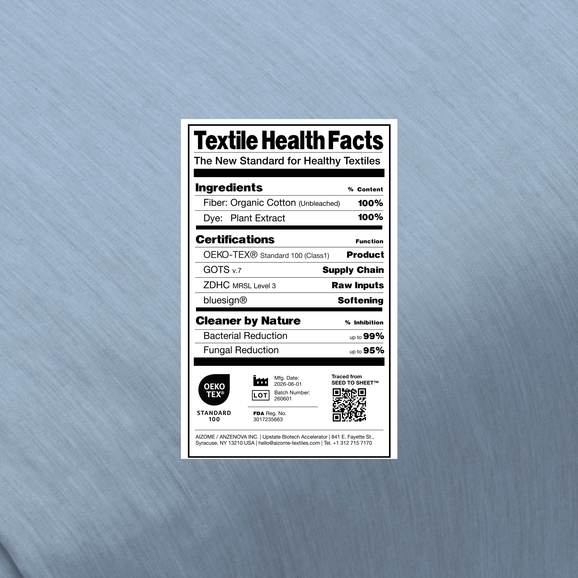 Organic Top Sheet